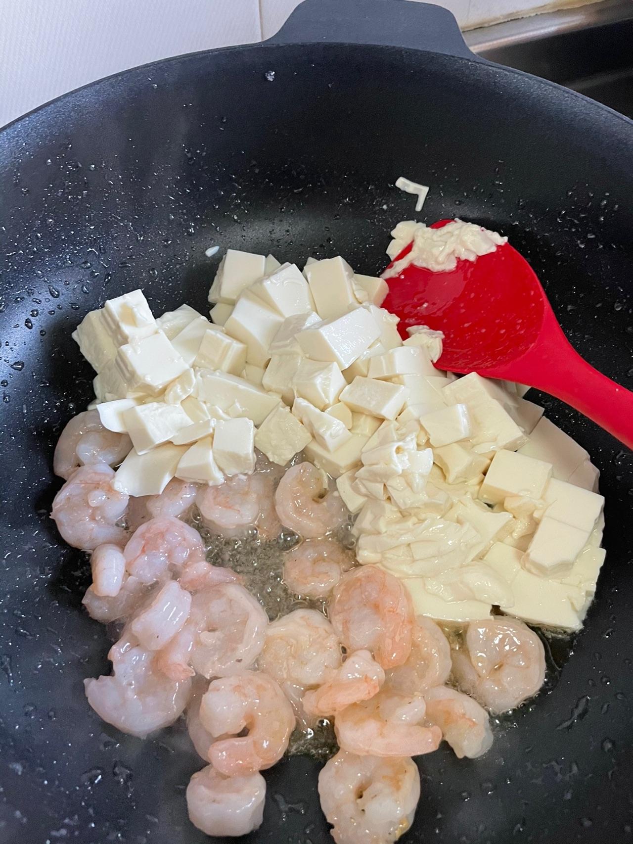 太太乐之虾仁豆腐羹