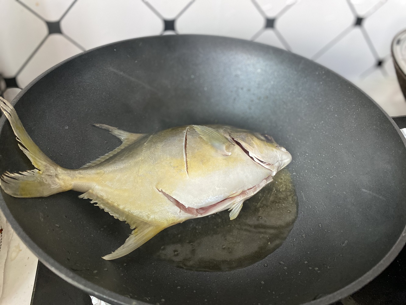 糖醋红烧鲳鱼