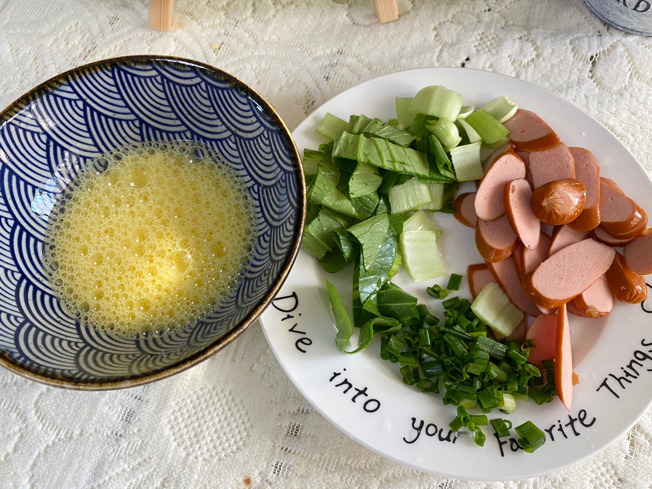 糖醋鸡蛋荞麦面