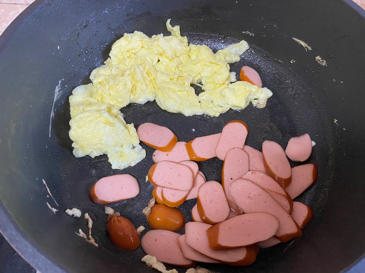 糖醋鸡蛋荞麦面