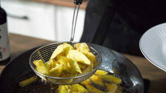 糖醋茄子拌饭
