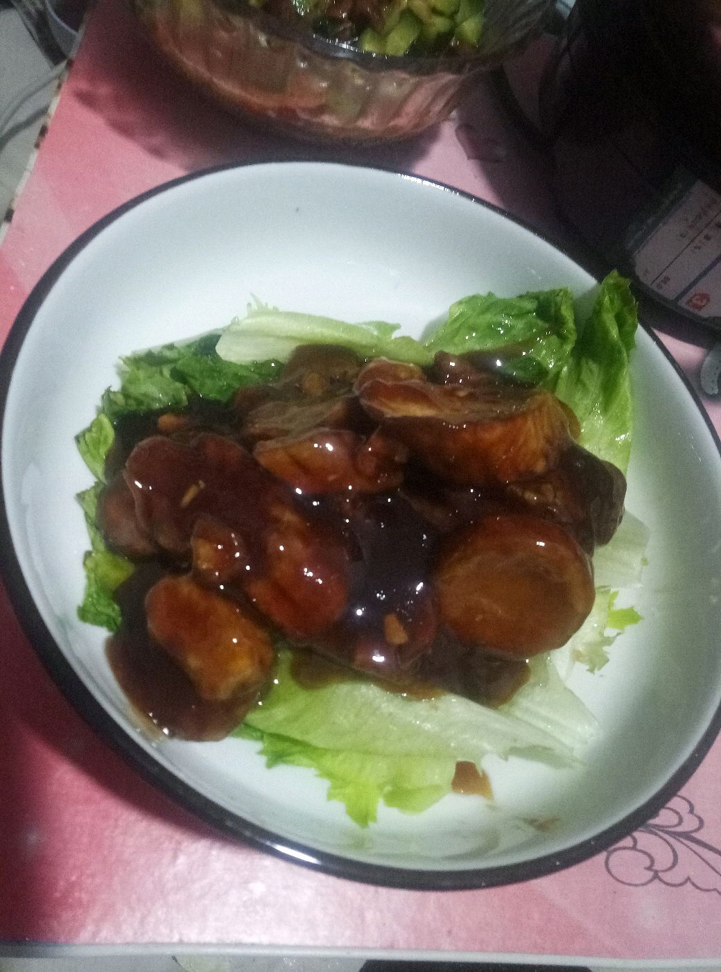 糖醋素鲍