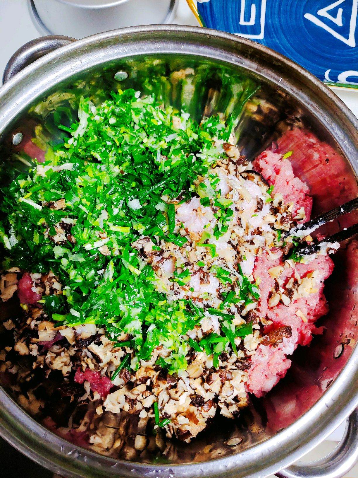 特色小吃蒸饺子