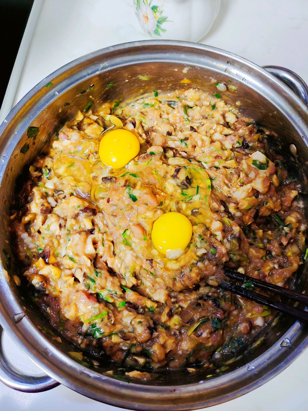 特色小吃蒸饺子