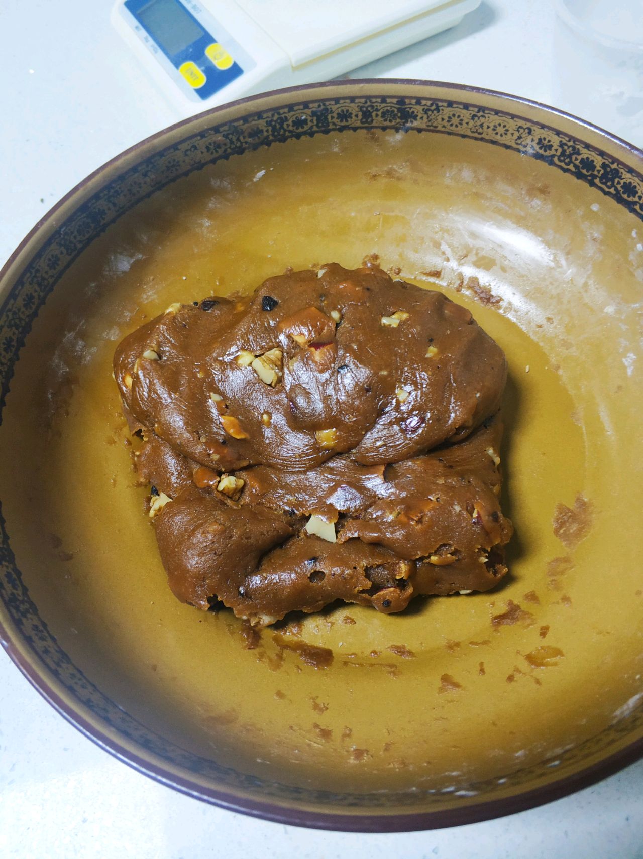 甜点：红枣核桃饼干