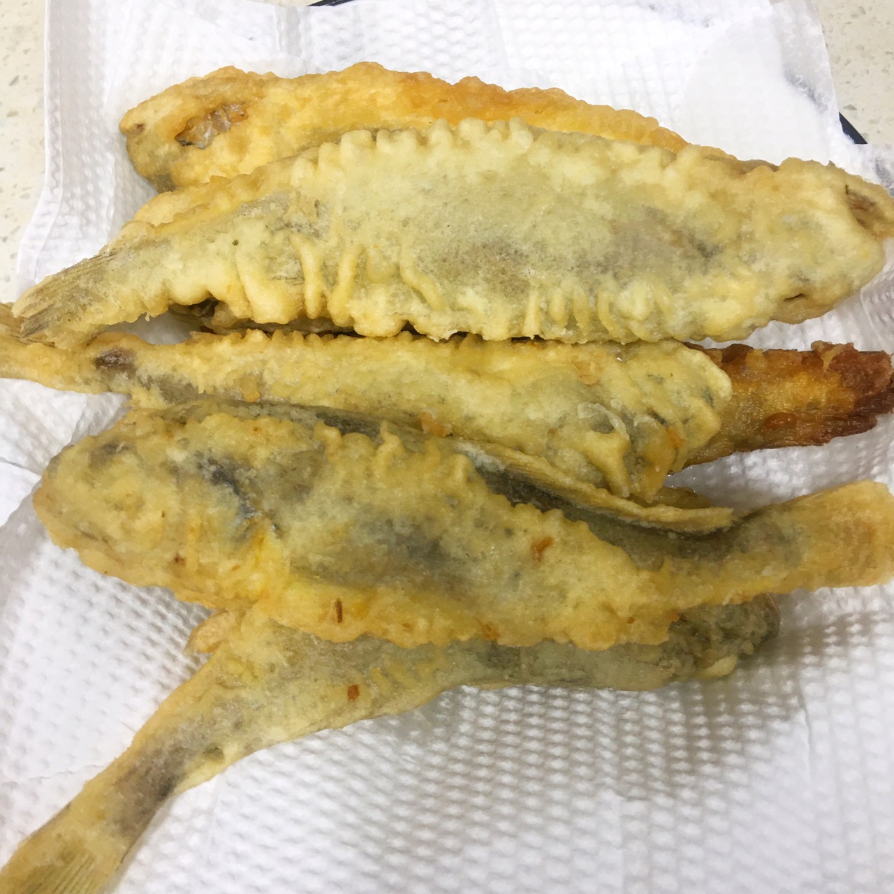 【天妇罗酥嫩小黄鱼】