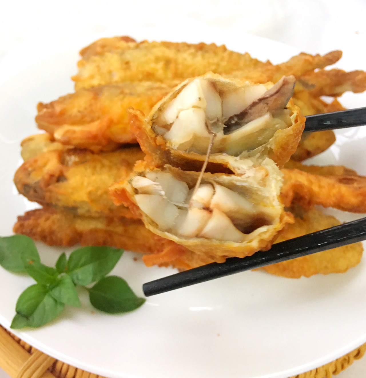 【天妇罗酥嫩小黄鱼】