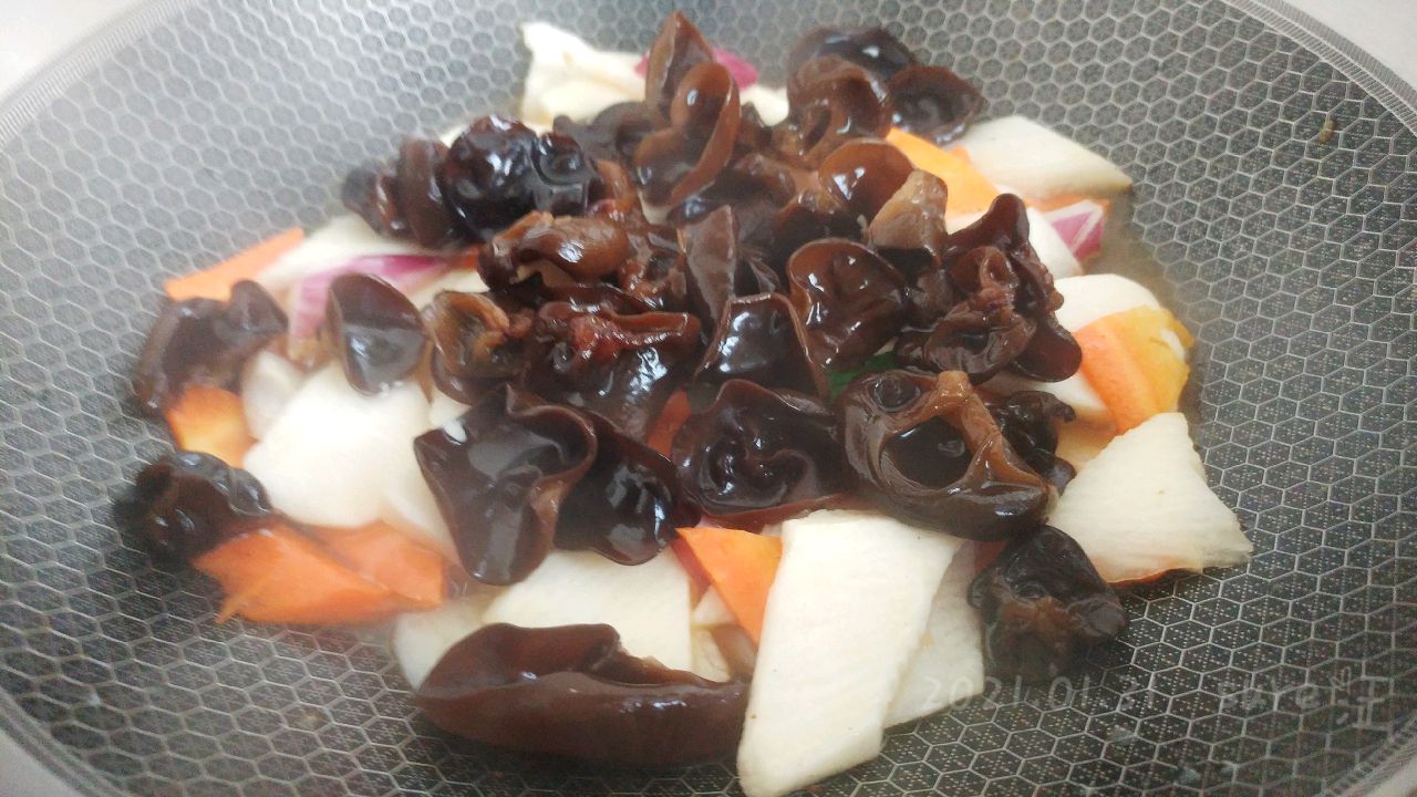 甜酱蚝油素什锦