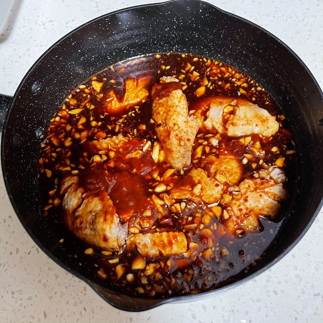 甜辣芝士鸡翅