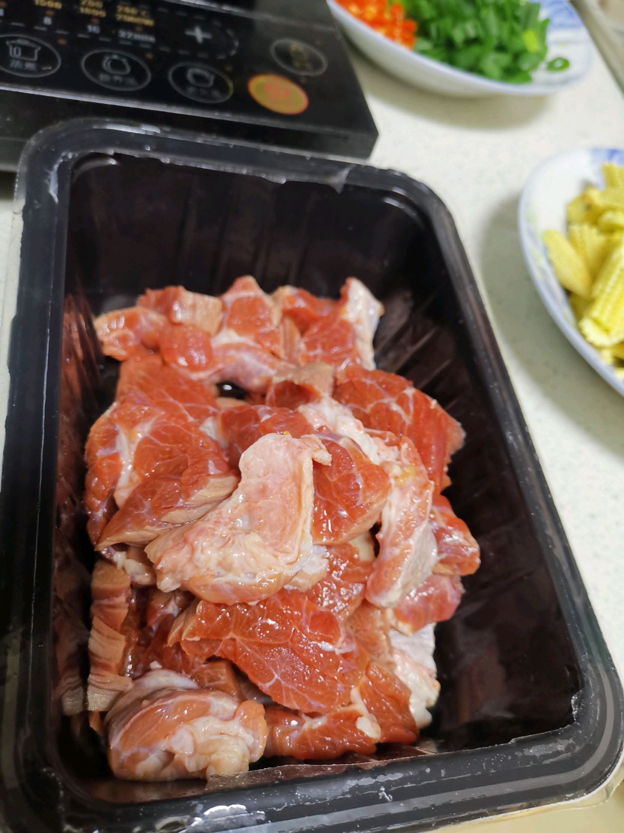 天凉了补充热量——中翅烩牛肉