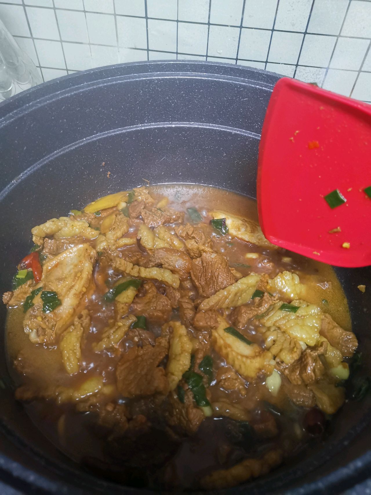 天凉了补充热量——中翅烩牛肉
