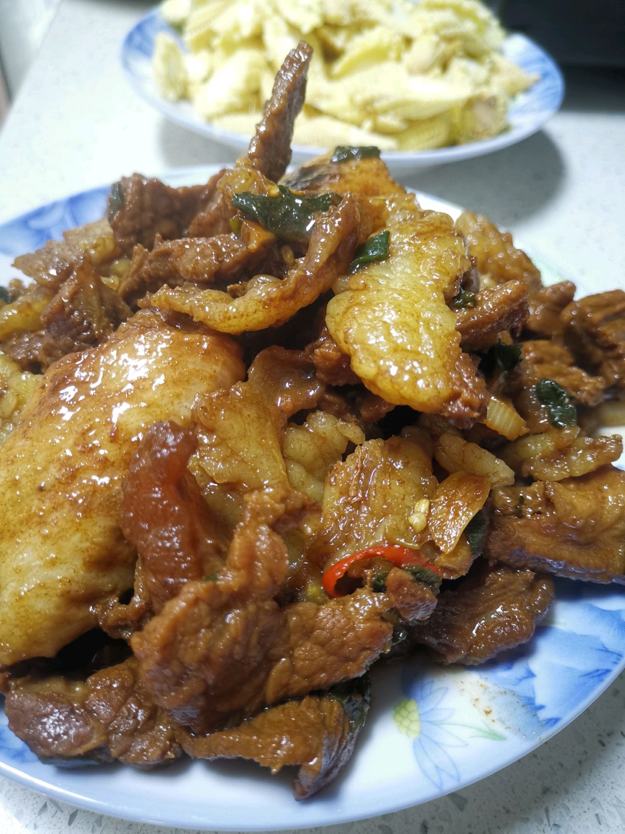 天凉了补充热量——中翅烩牛肉