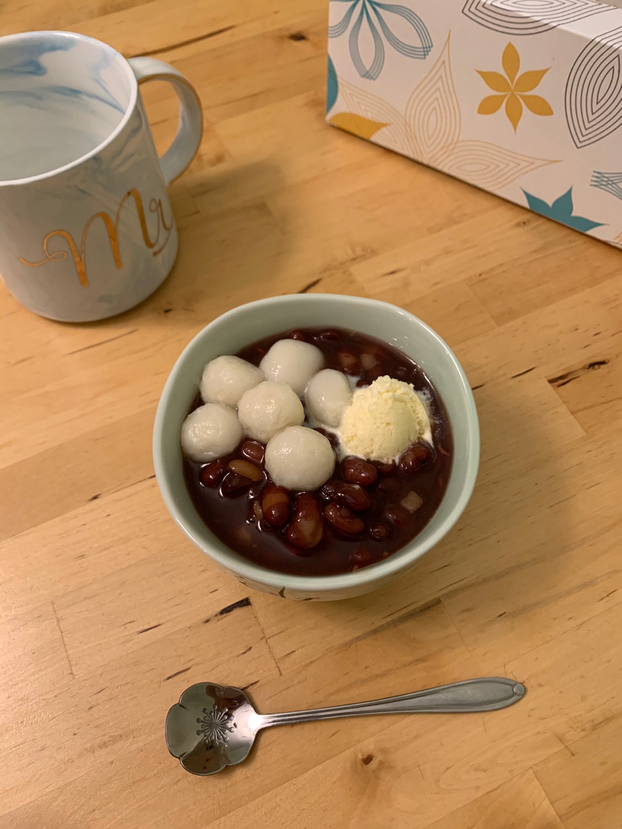 甜品 红豆糯米小圆子