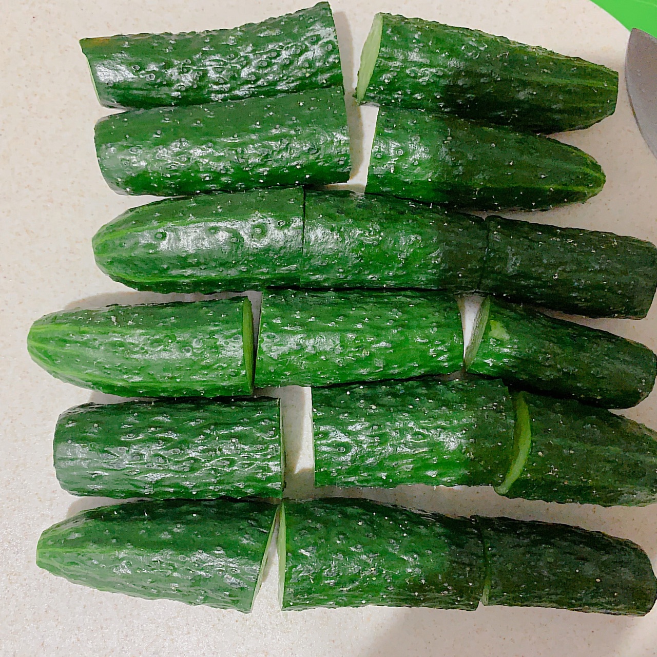 甜酸小黄瓜，清脆爽口开胃小菜