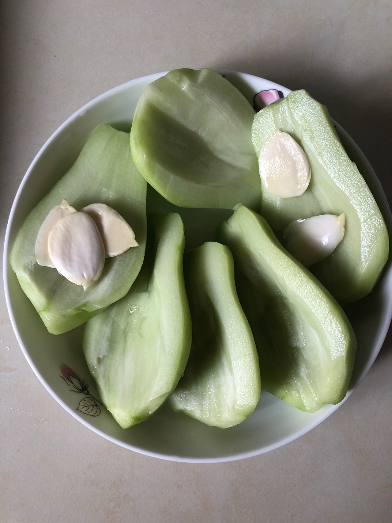“甜甜的”清炒洋丝瓜