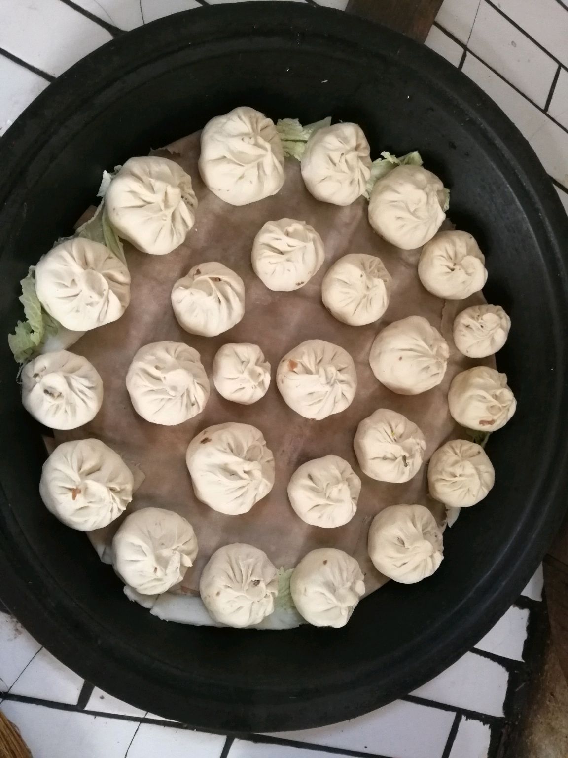 铁锅豆包
