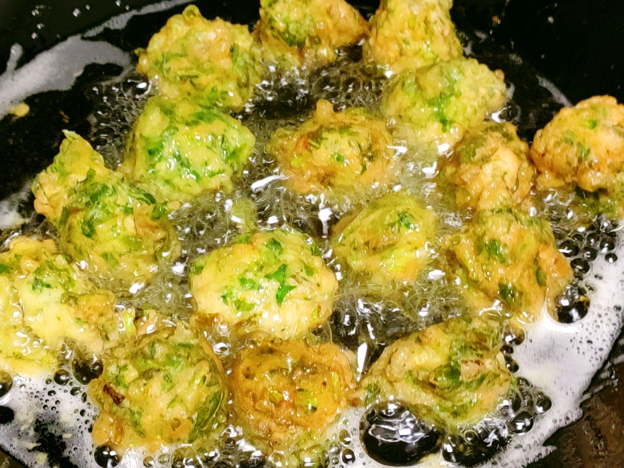 茼蒿丸子