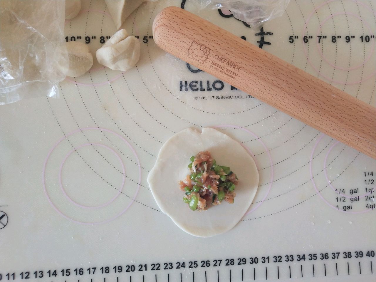 茼蒿猪肉锅烙