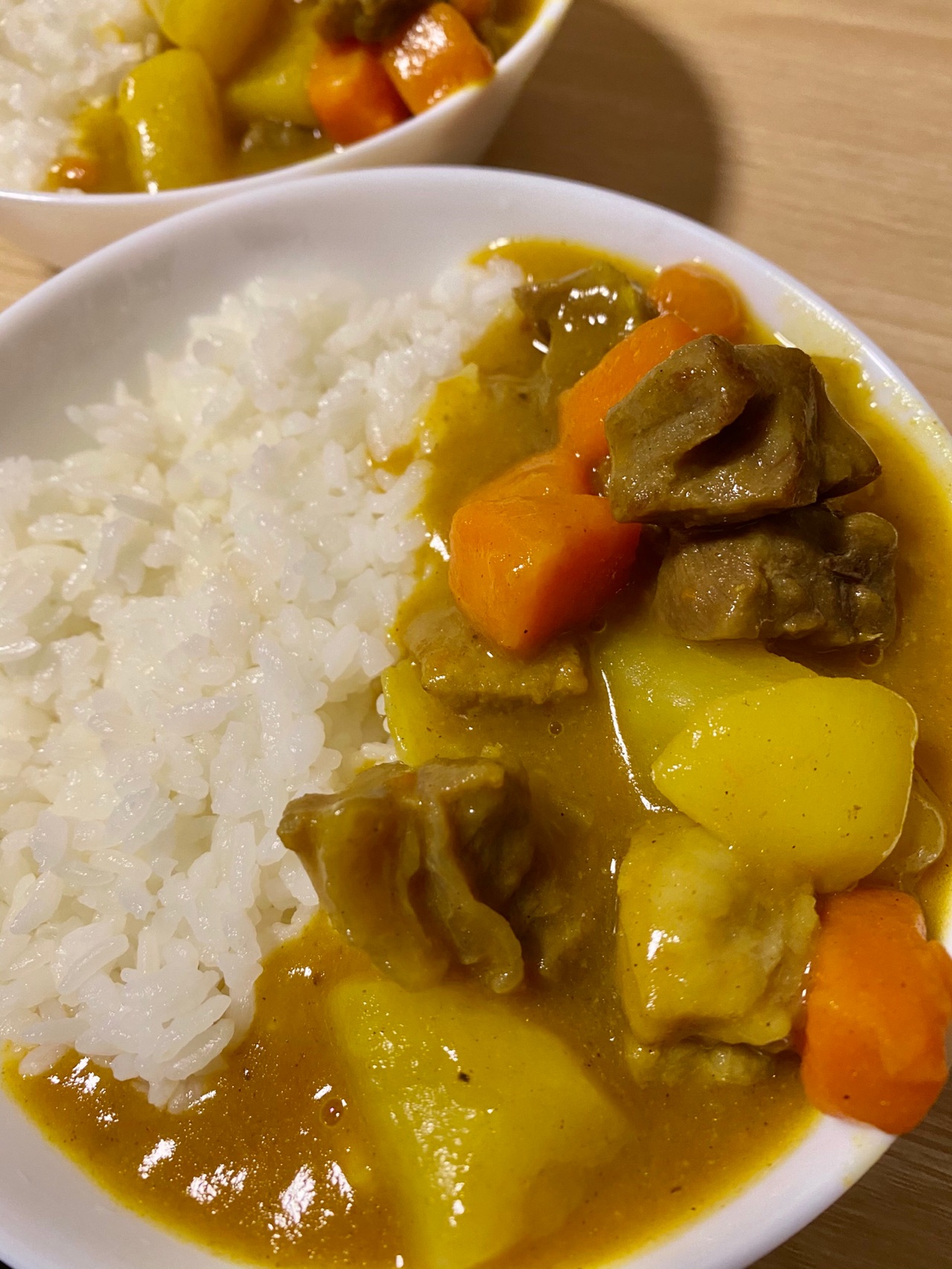偷懒必备土豆牛肉咖喱饭