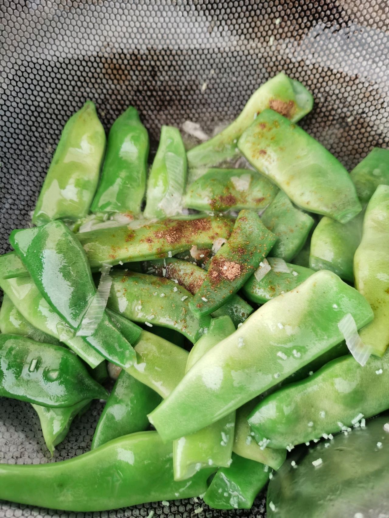 土豆炖豆角