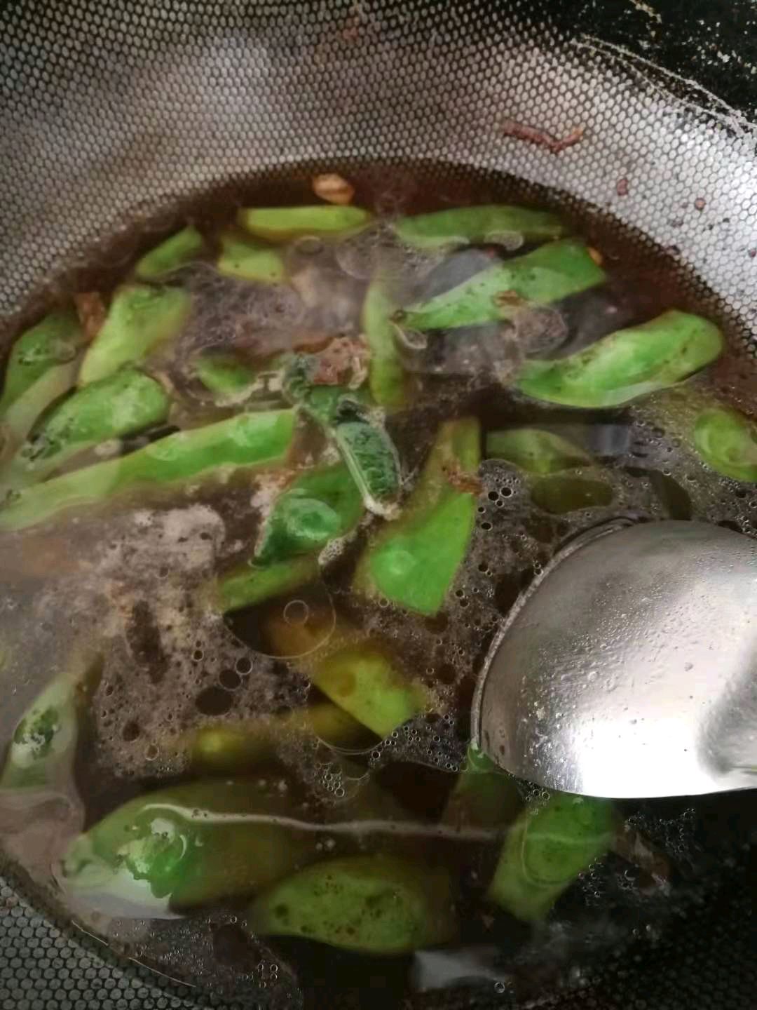 土豆炖豆角