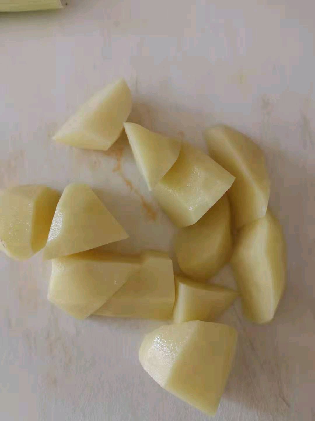 土豆炖豆角