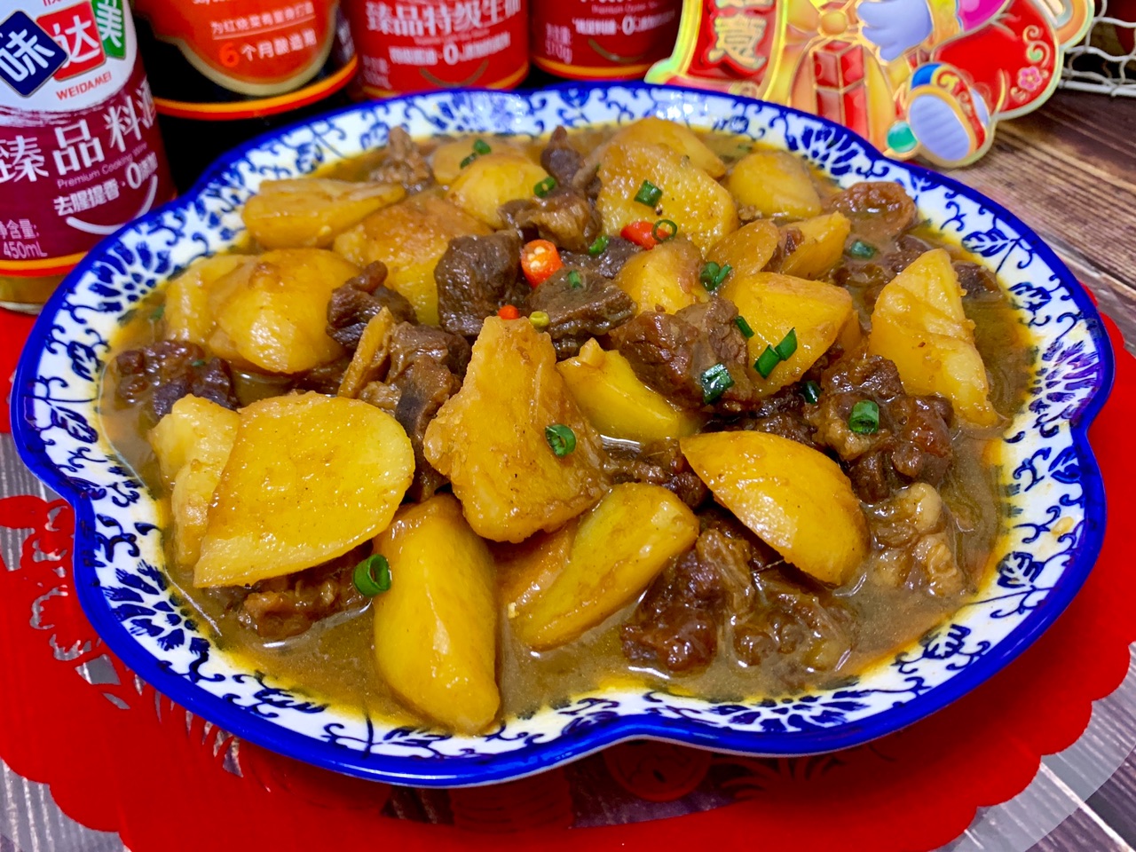 土豆炖牛肉