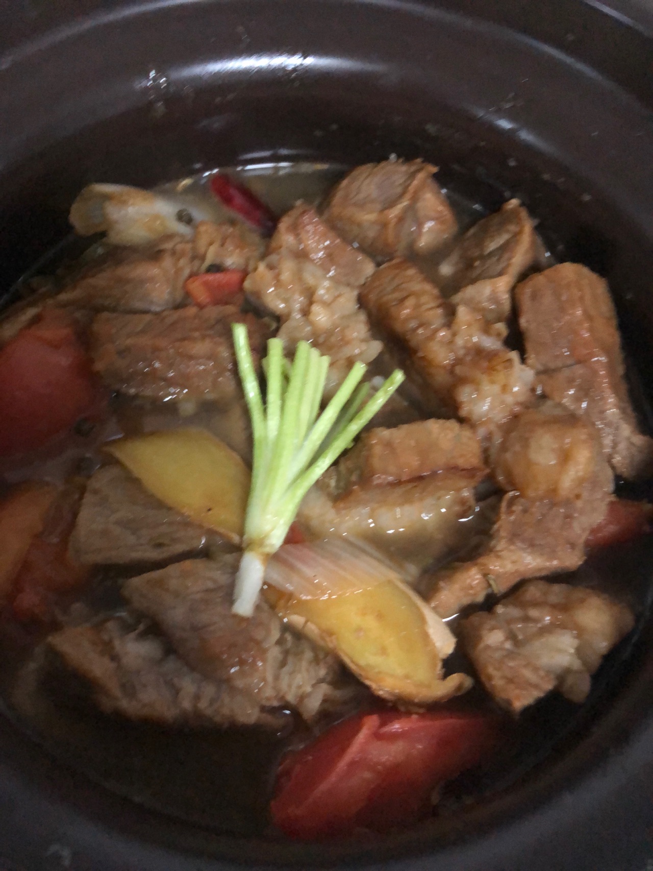 土豆番茄炖牛肉