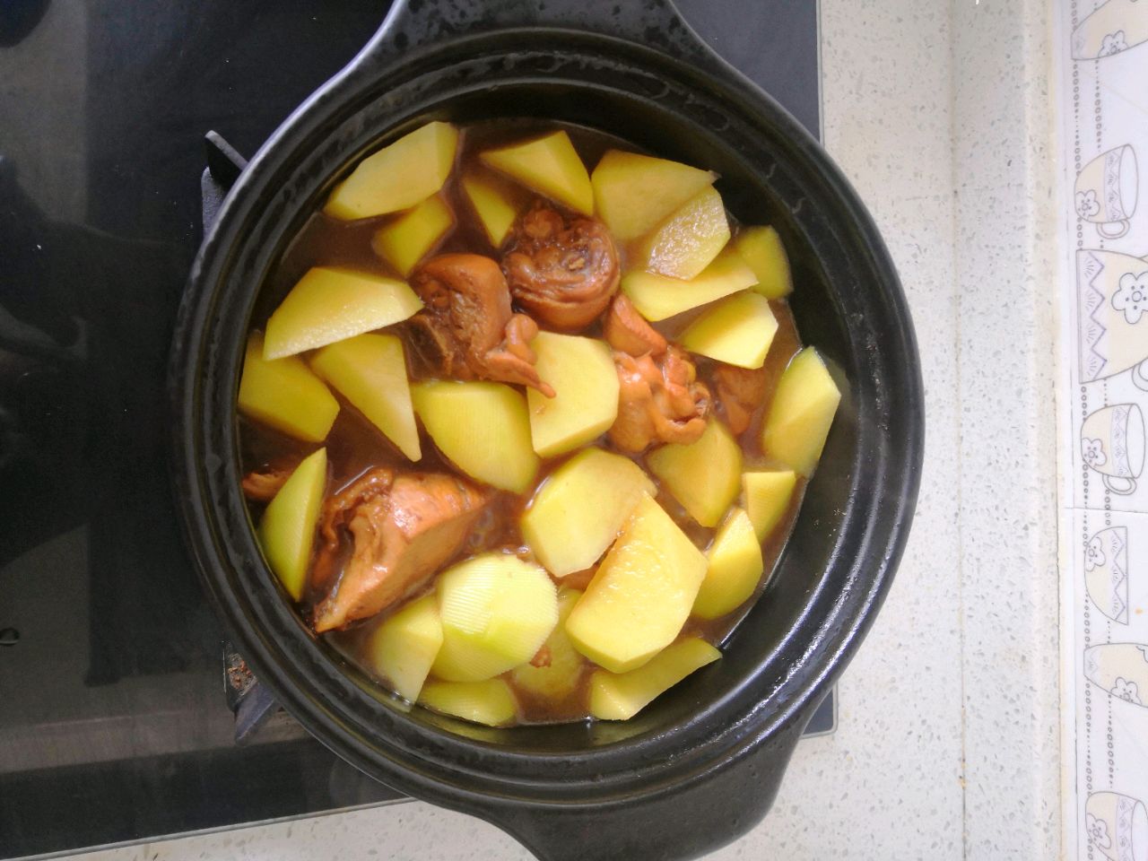 土豆红烧鸡