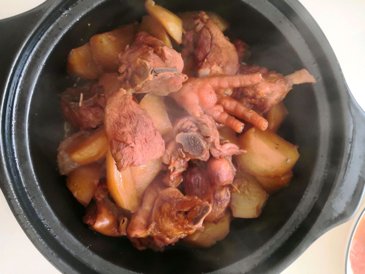土豆红烧鸡