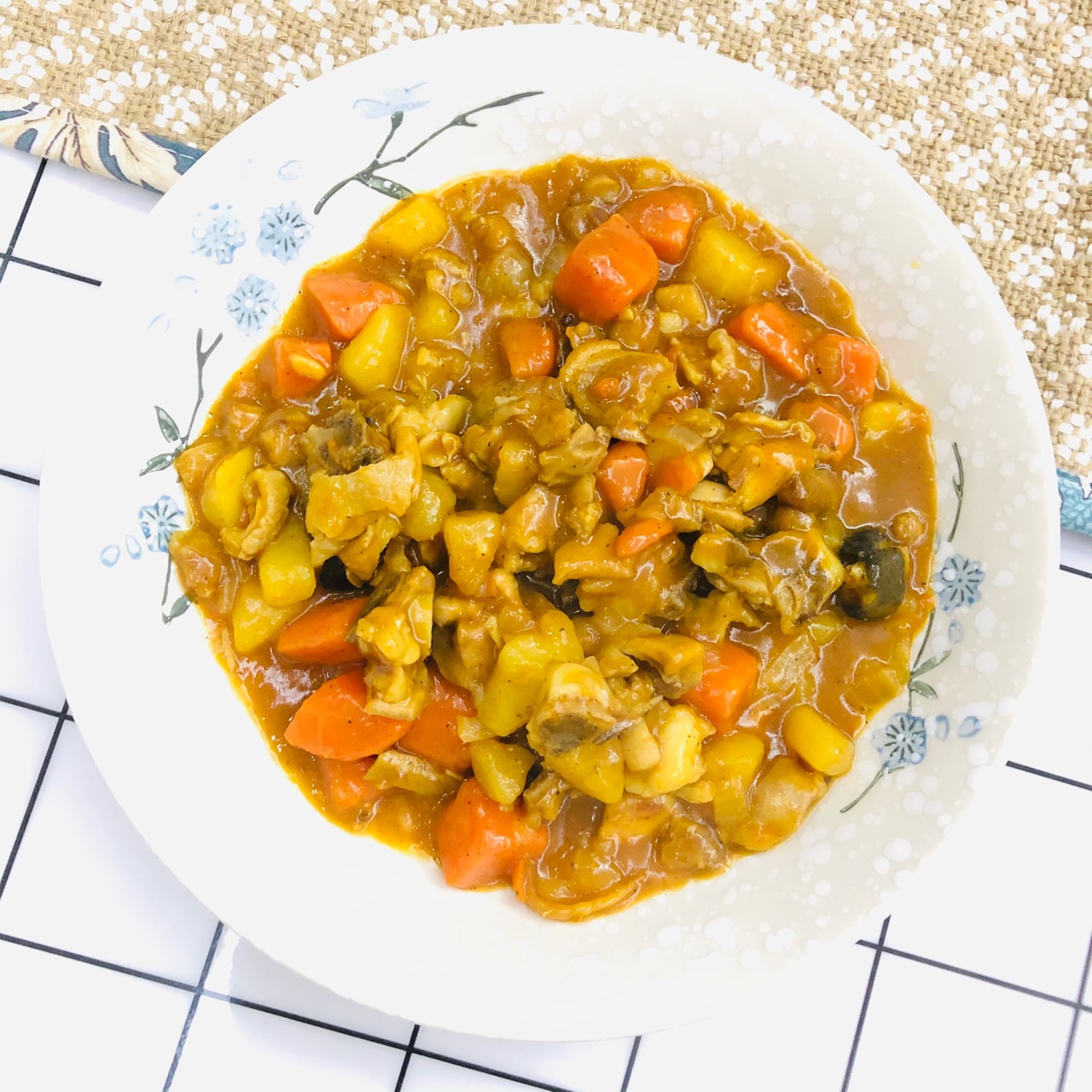 土豆咖喱鸡