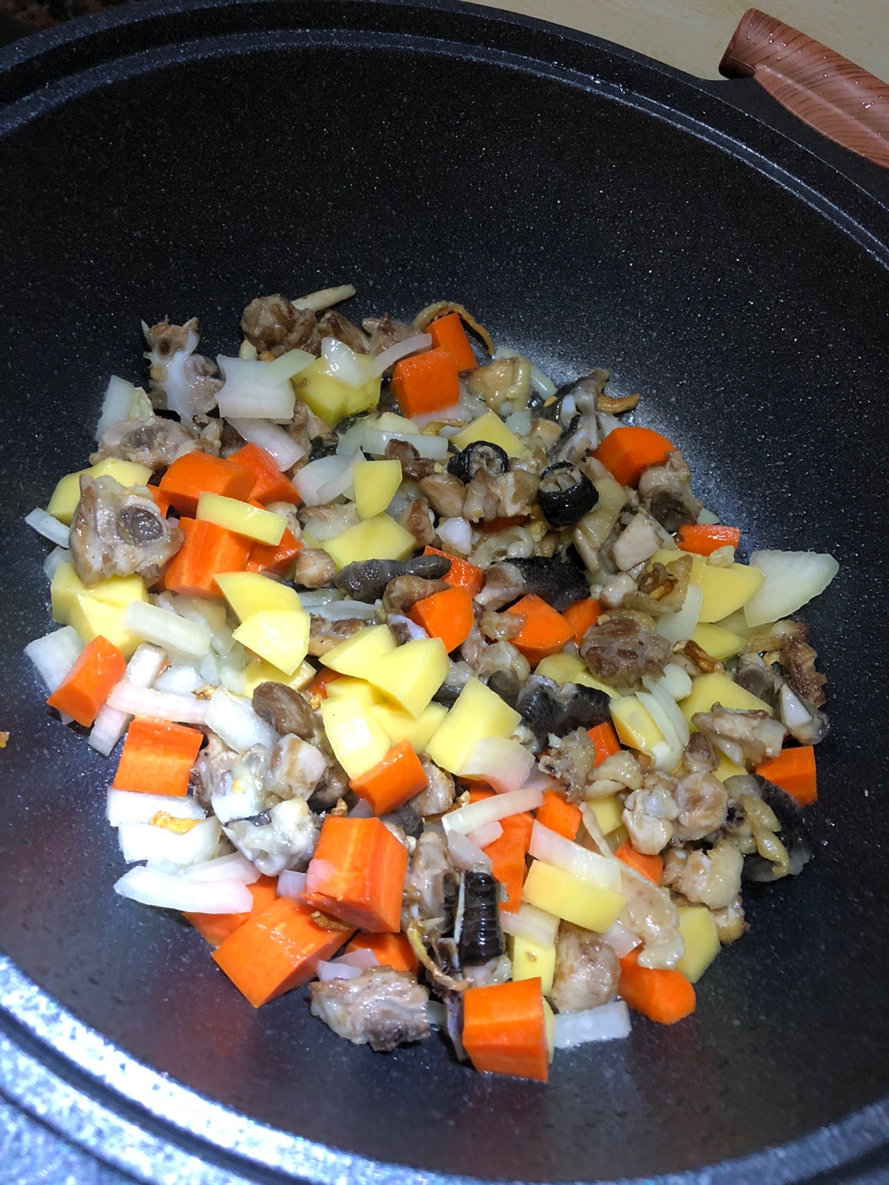 土豆咖喱鸡