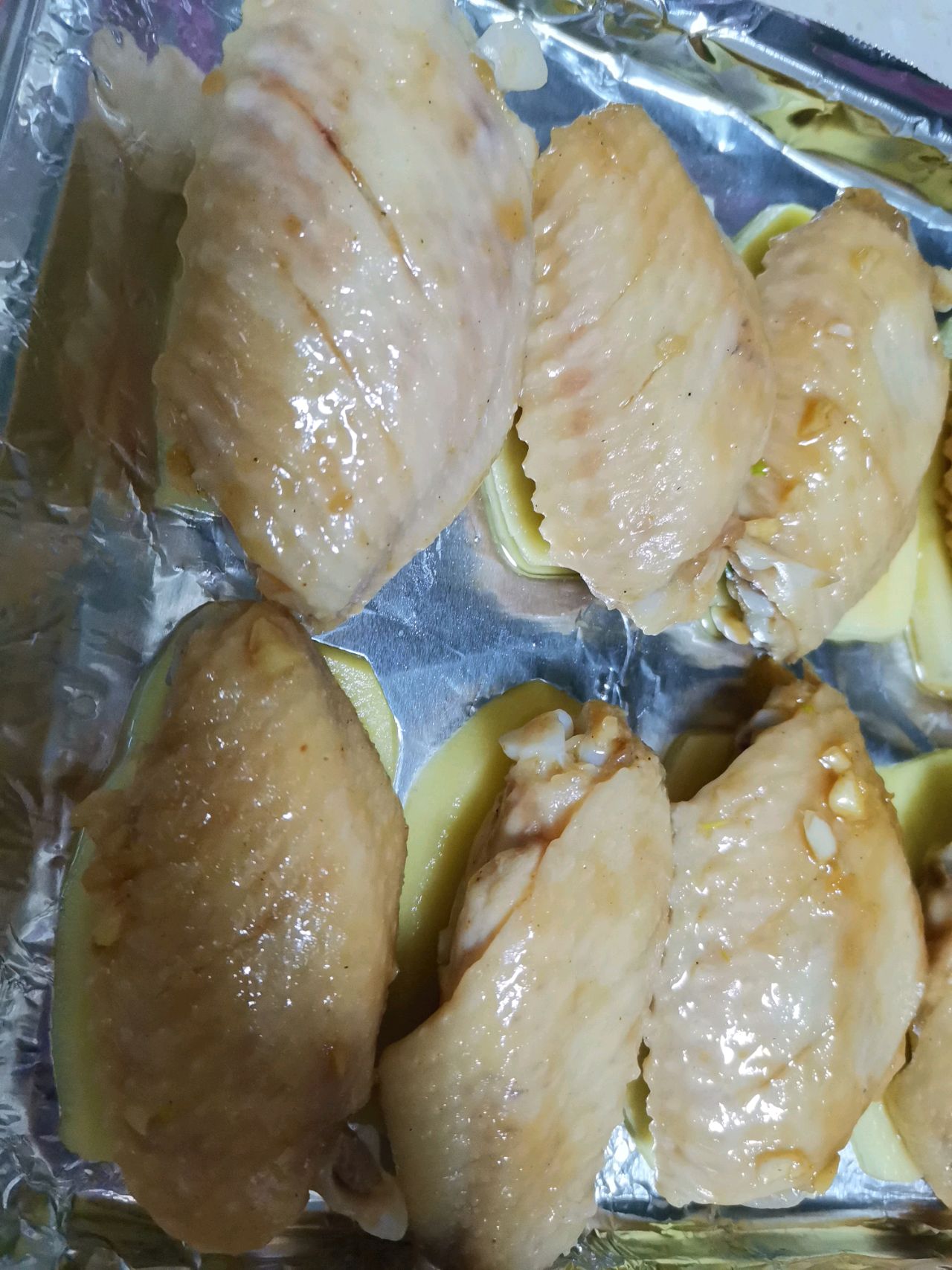 土豆蜜汁鸡翅
