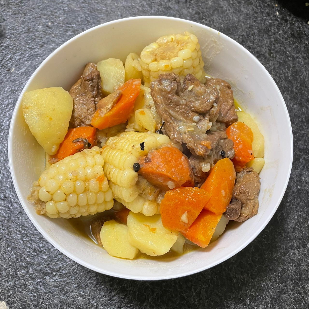土豆排骨两吃咖喱味原味
