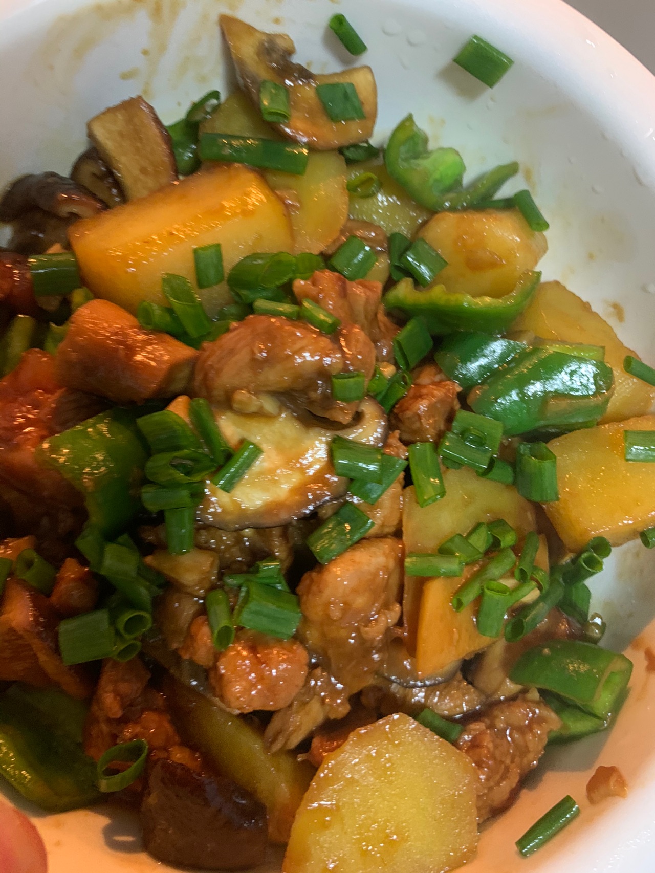 土豆烧肉