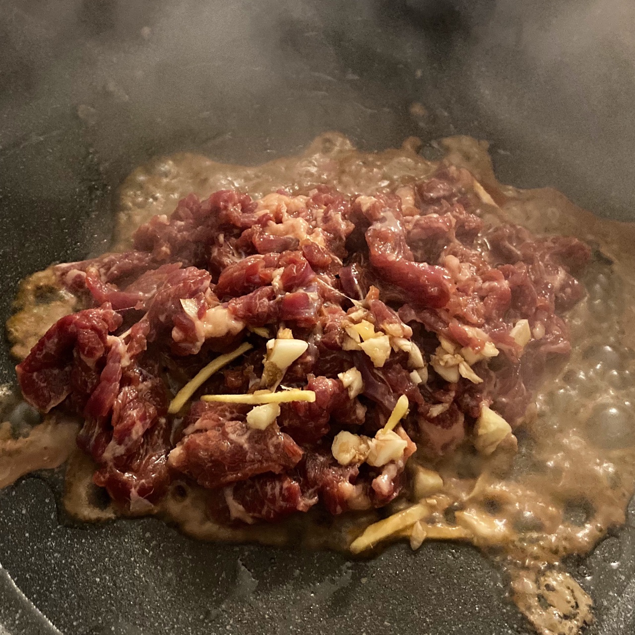 土豆丝炒牛肉【家常菜】