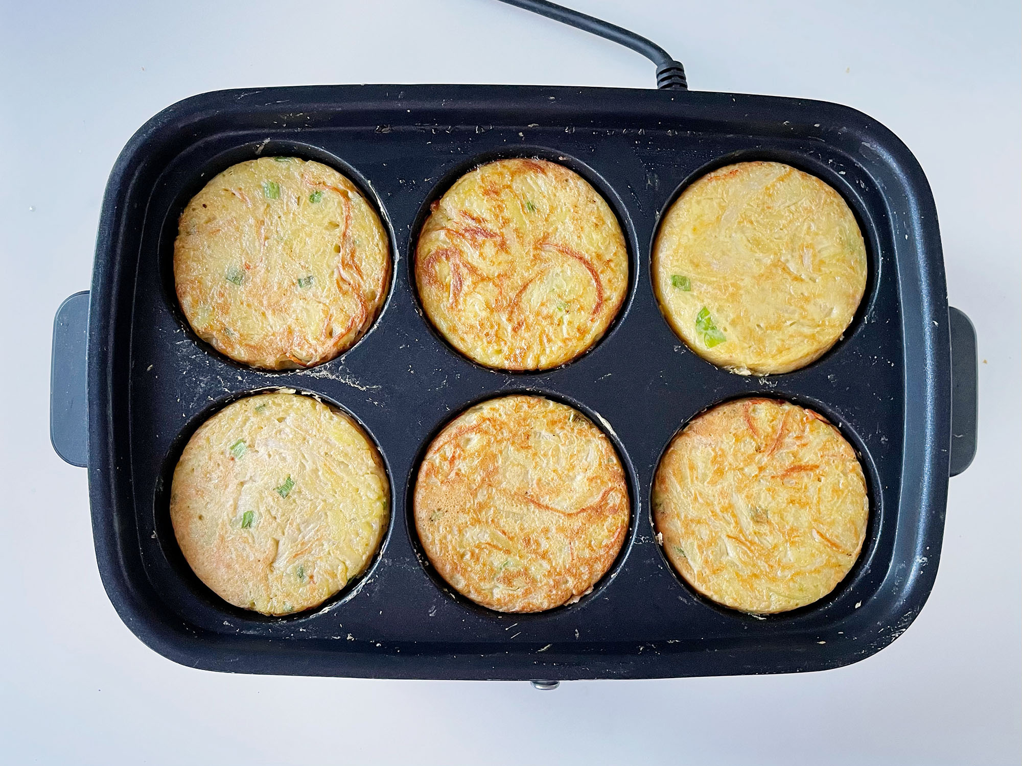 土豆蟹柳鸡蛋饼