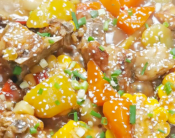 土豆玉米烧排骨