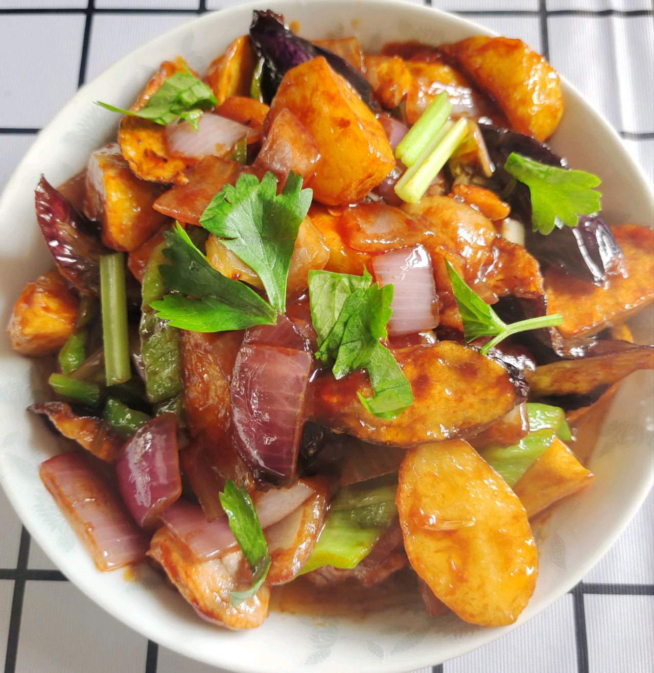 土豆杂炒