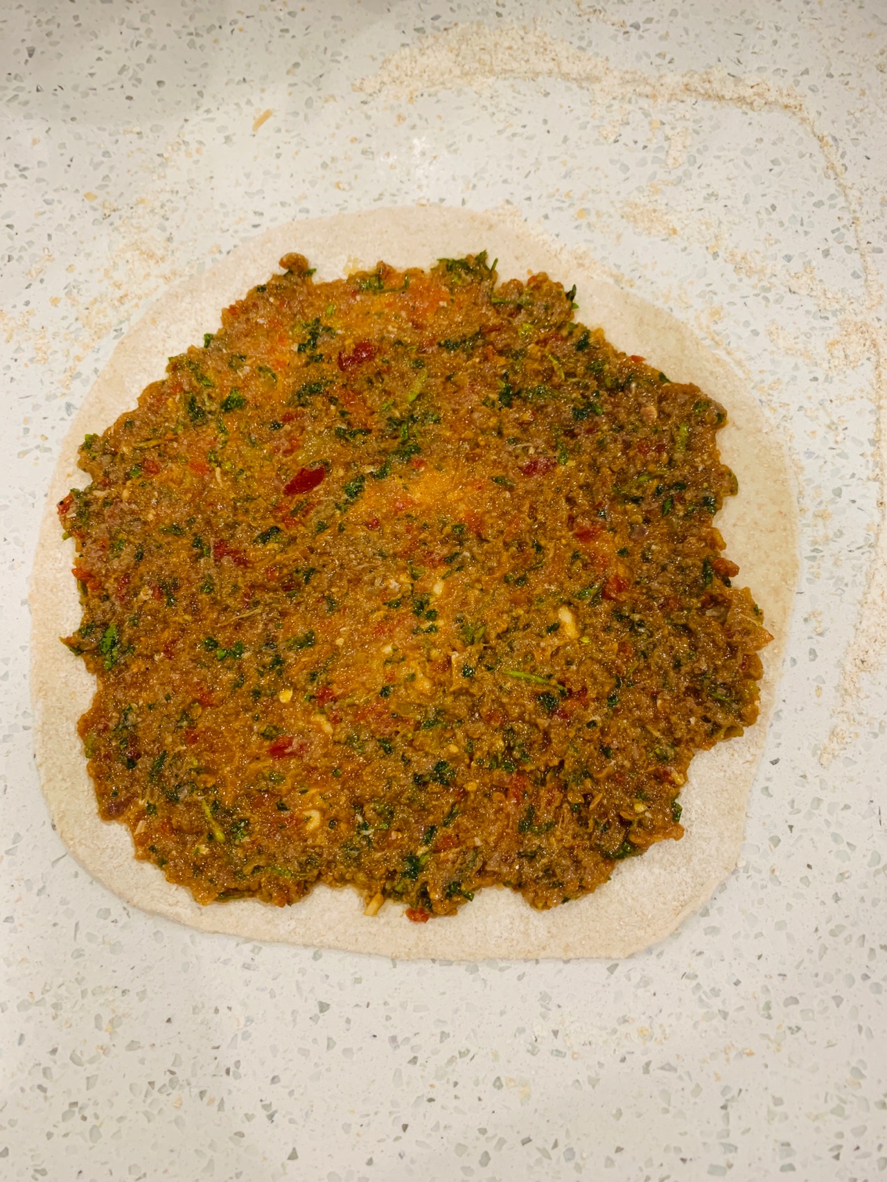 土耳其风味全麦肉饼