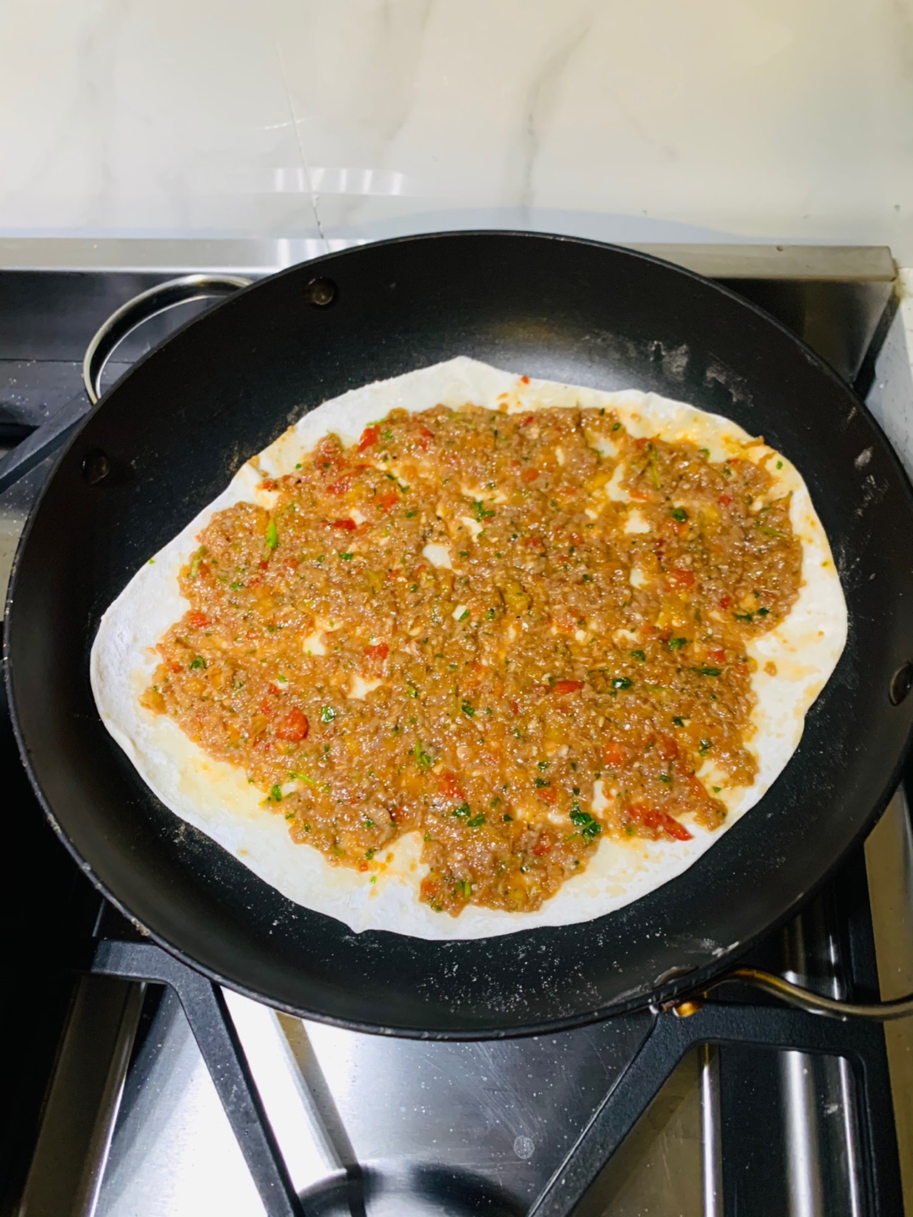 土耳其风味全麦肉饼