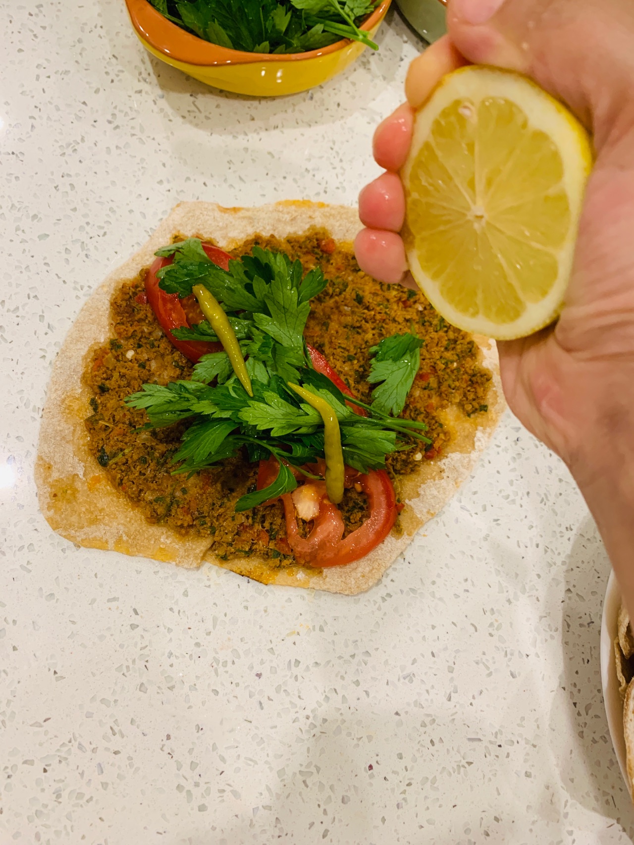 土耳其风味全麦肉饼