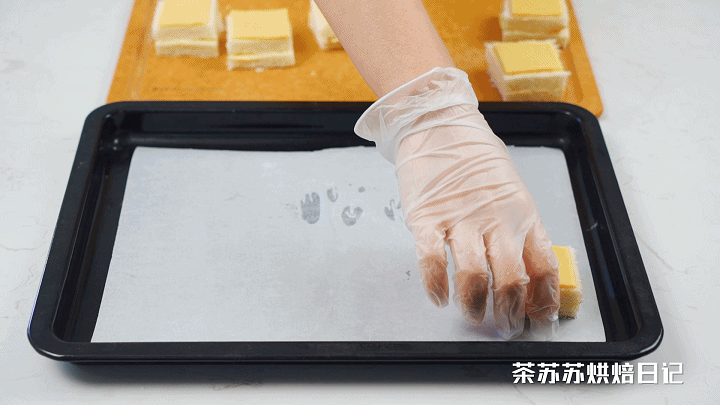 吐司版肉松小贝