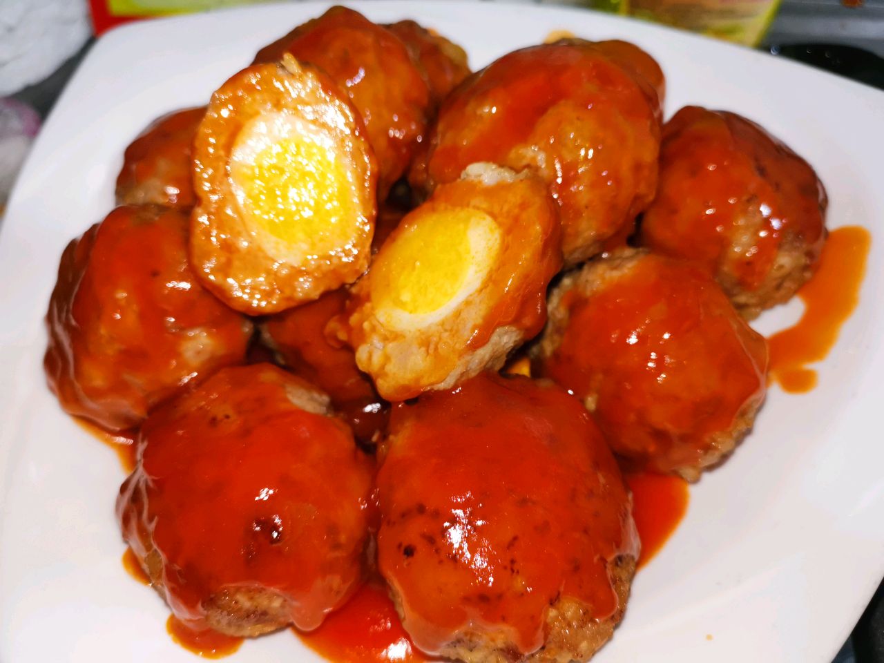 团圆平安｜糖醋包心肉丸