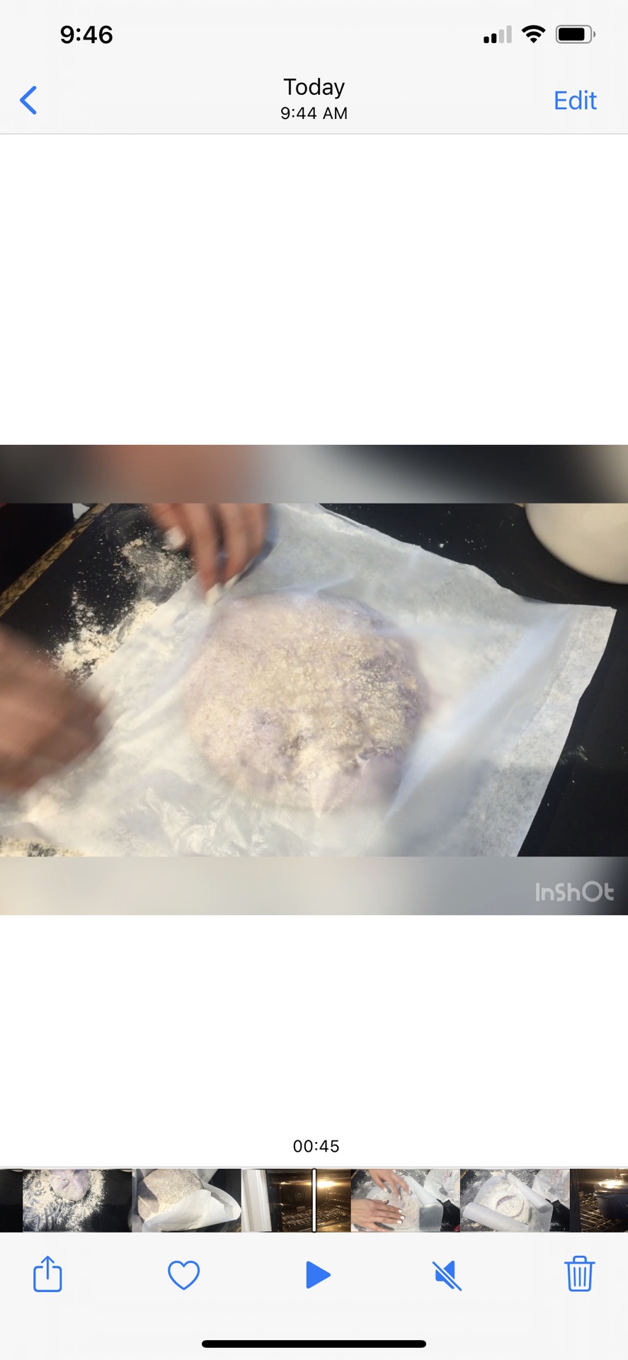 Ube紫薯色免揉面包