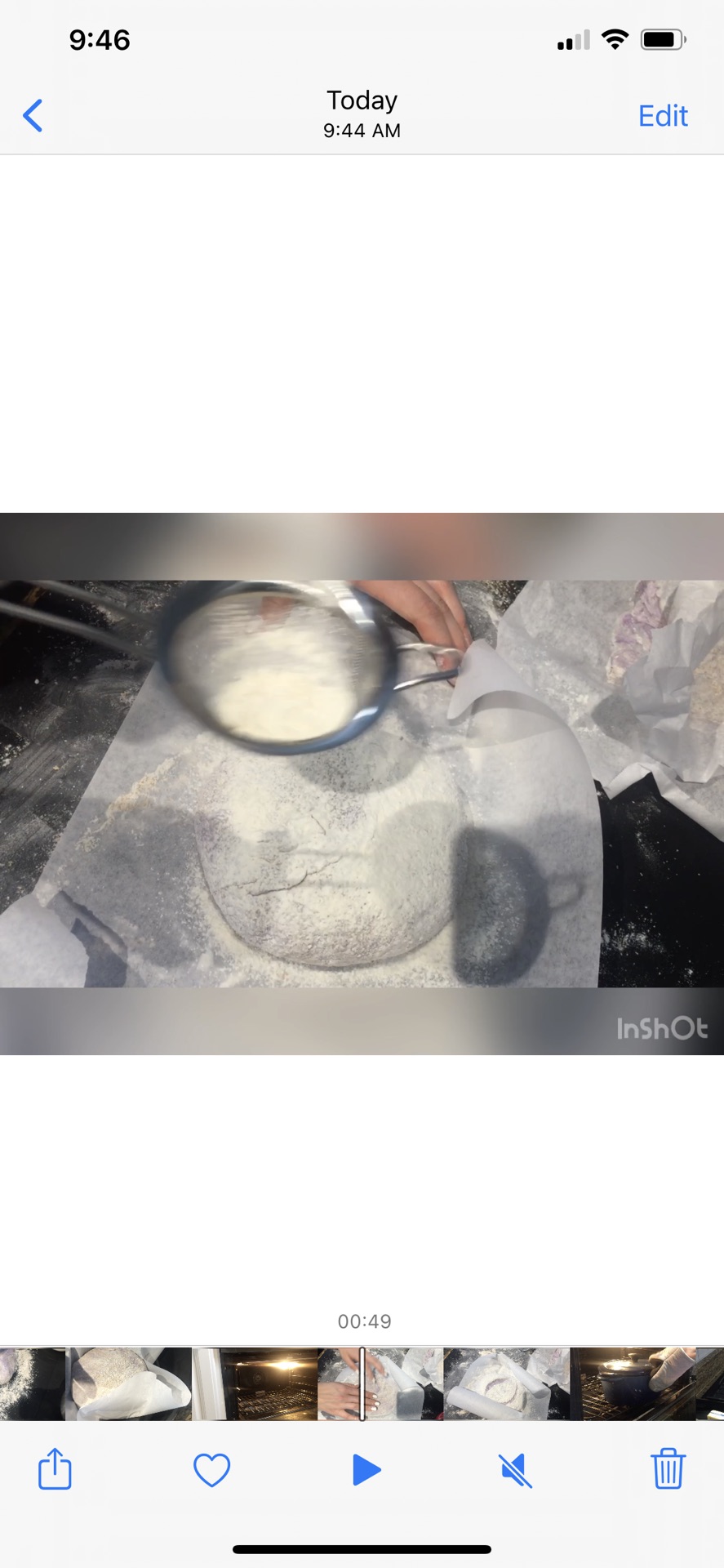 Ube紫薯色免揉面包