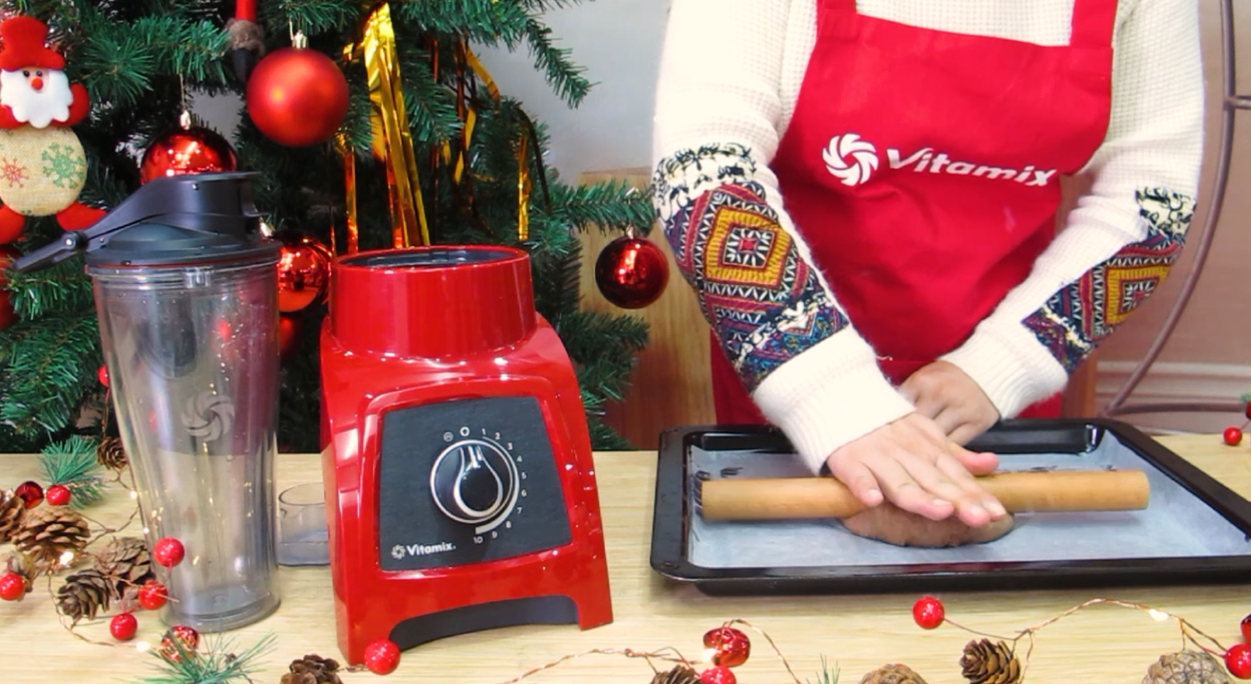 Vitamix维他密斯 圣诞姜饼人