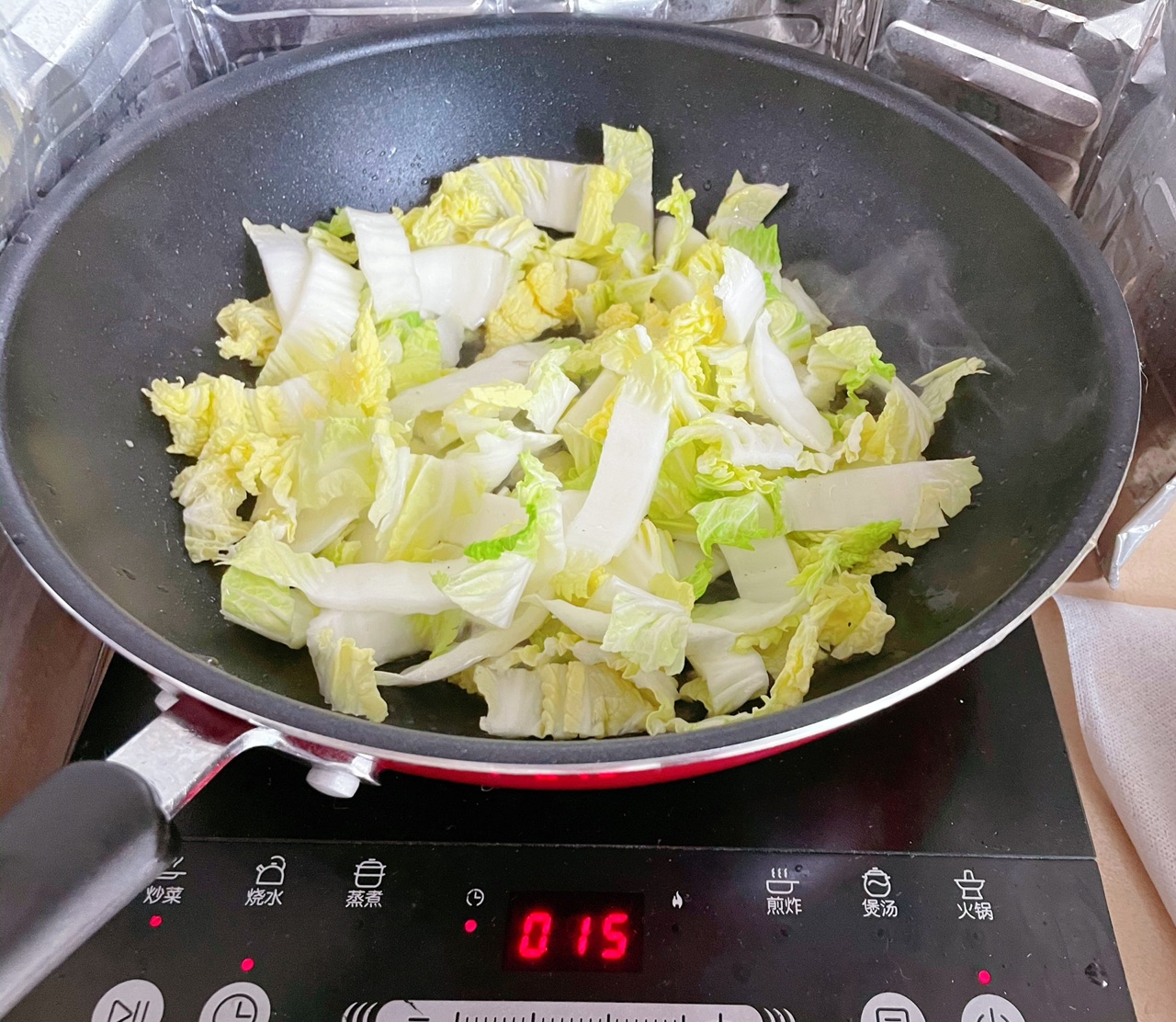 娃娃菜炒腊肠（1人食）