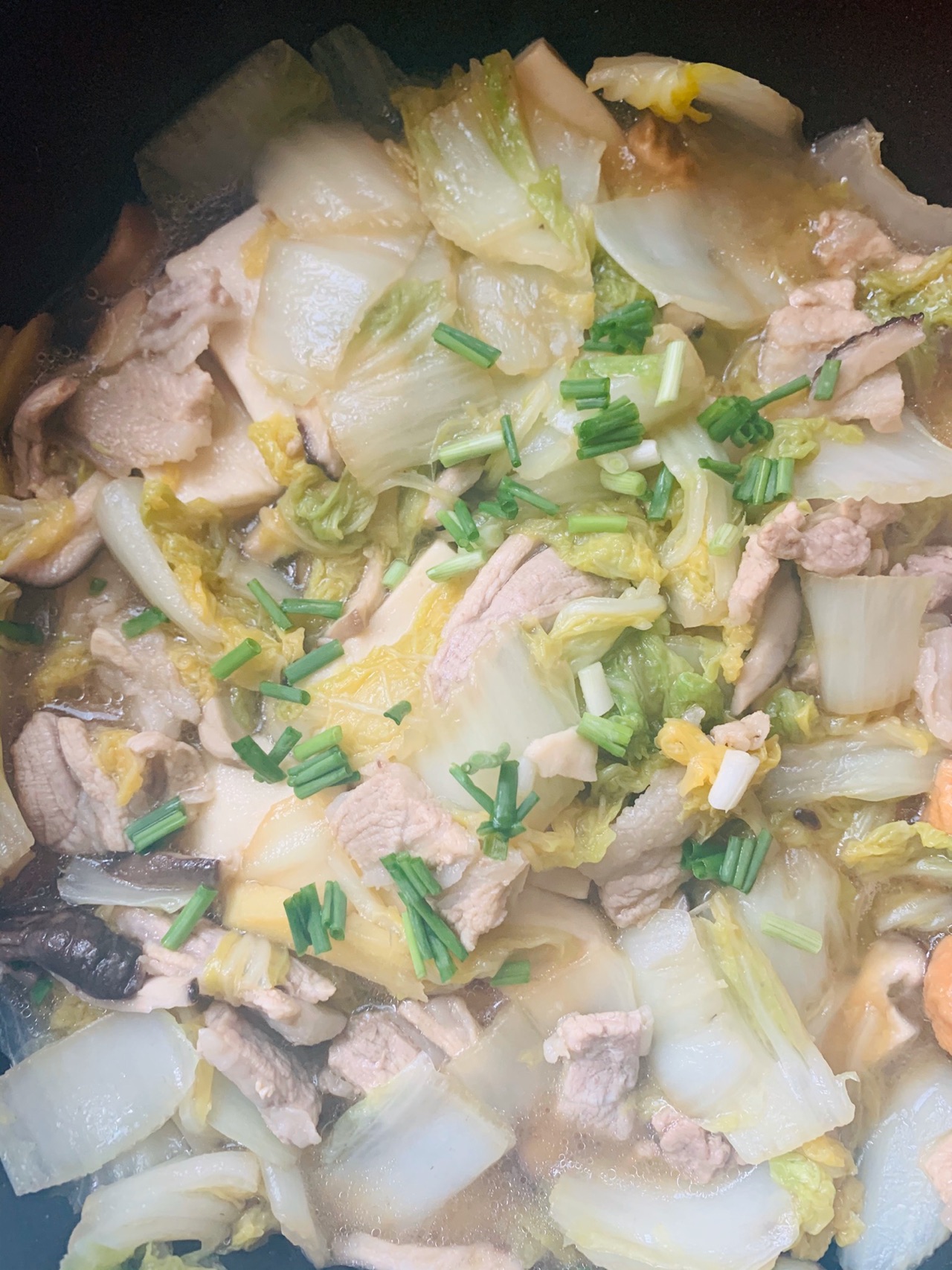 娃娃菜炖肉