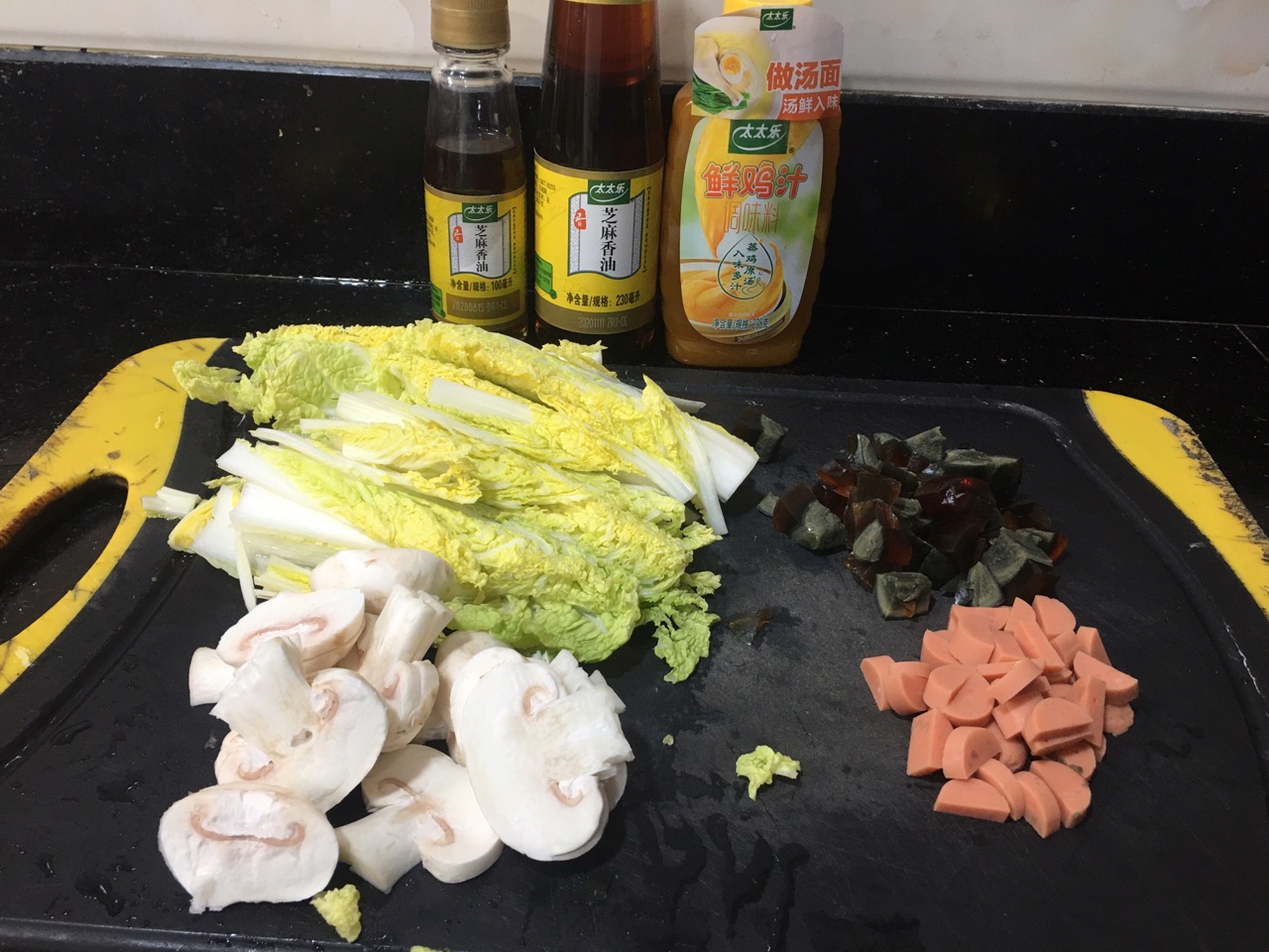 娃娃菜汤，鲜到掉眉毛